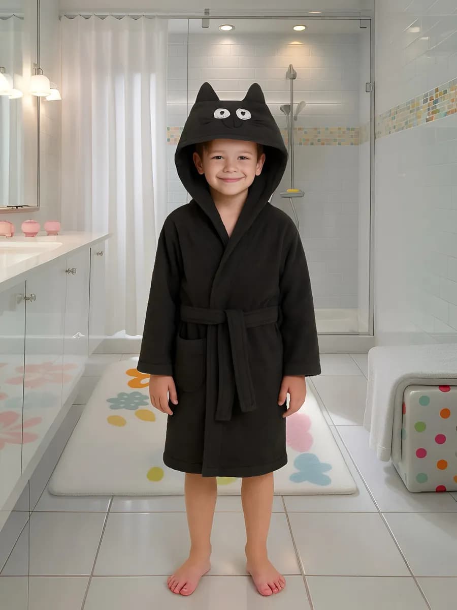 Халат детский махровый