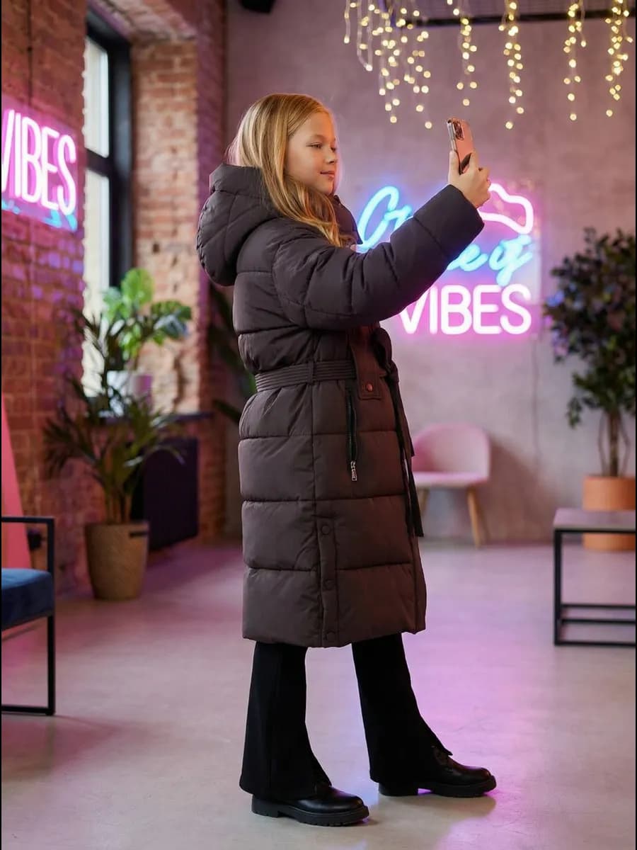 Зимнее Пальто Пуховик OVERSIZE