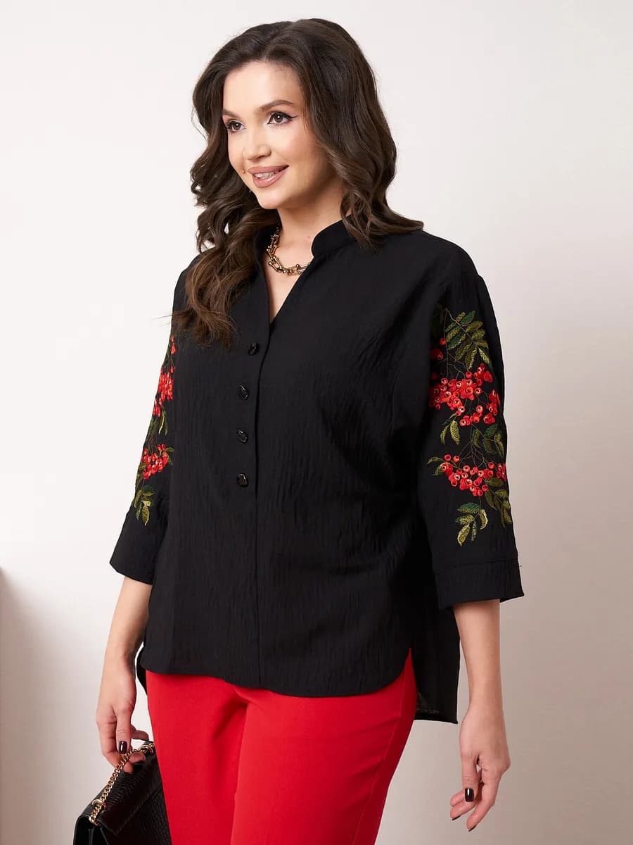 Блузка нарядная хлопковая