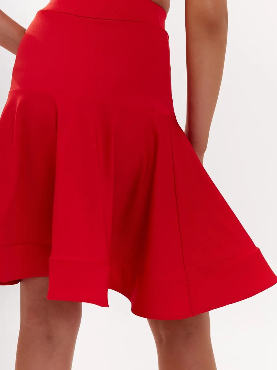 Юбка с шортами тренировочная для бальных танцев