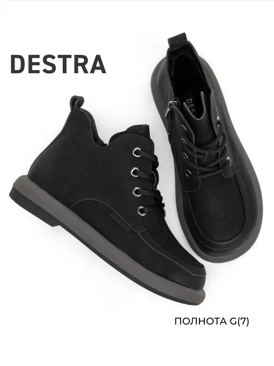 Ботинки осенние женские черные