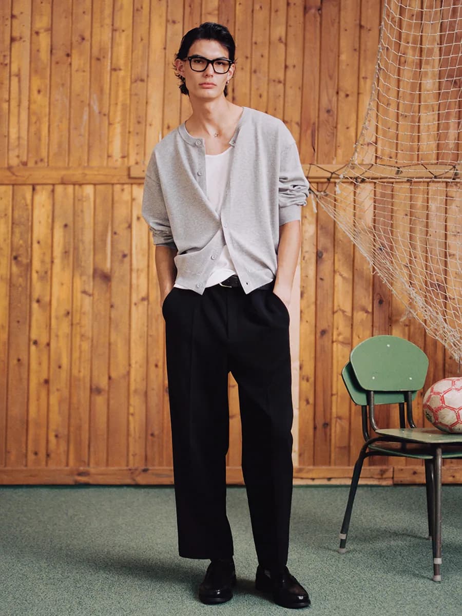 Брюки прямые костюмные