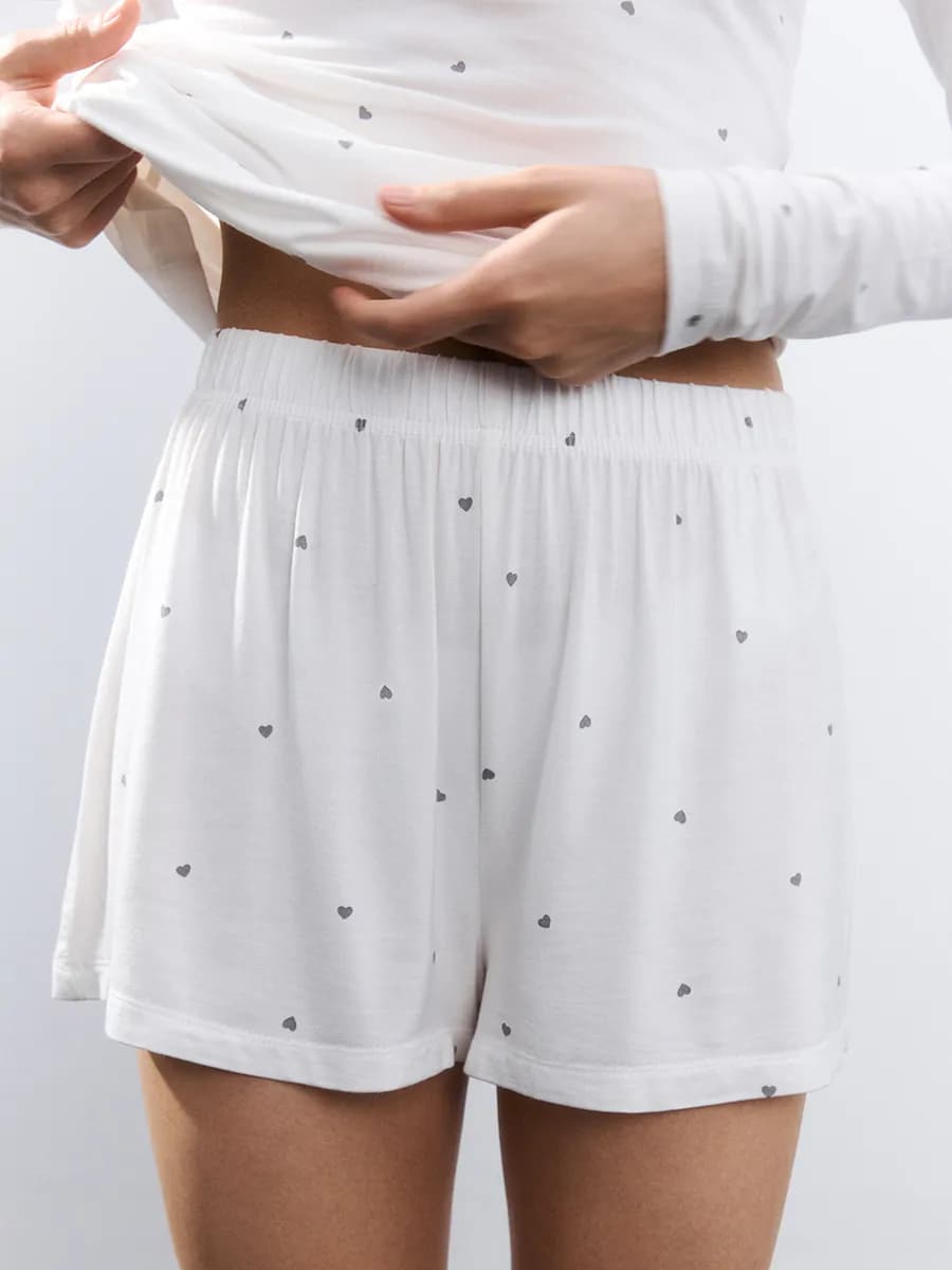 Шорты домашние из вискозы