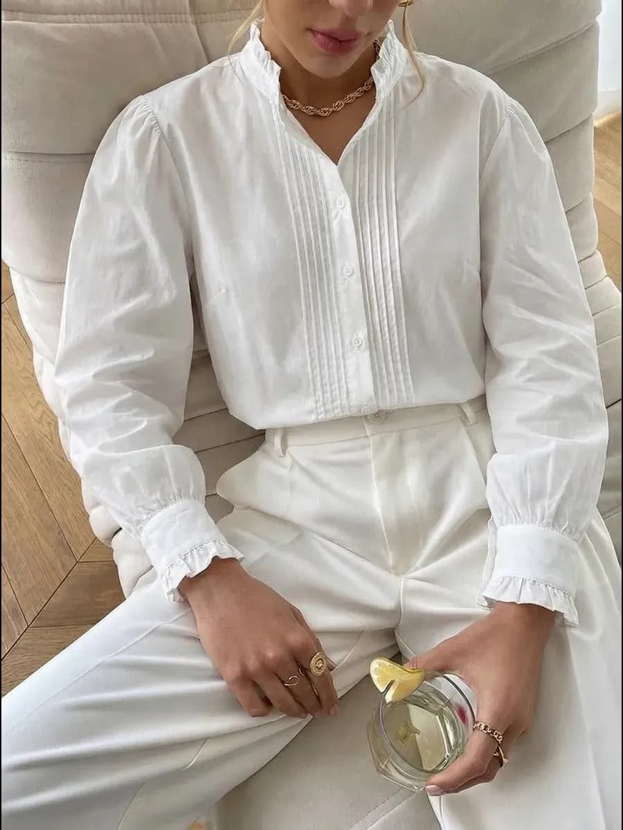 Рубашка нарядная плотная