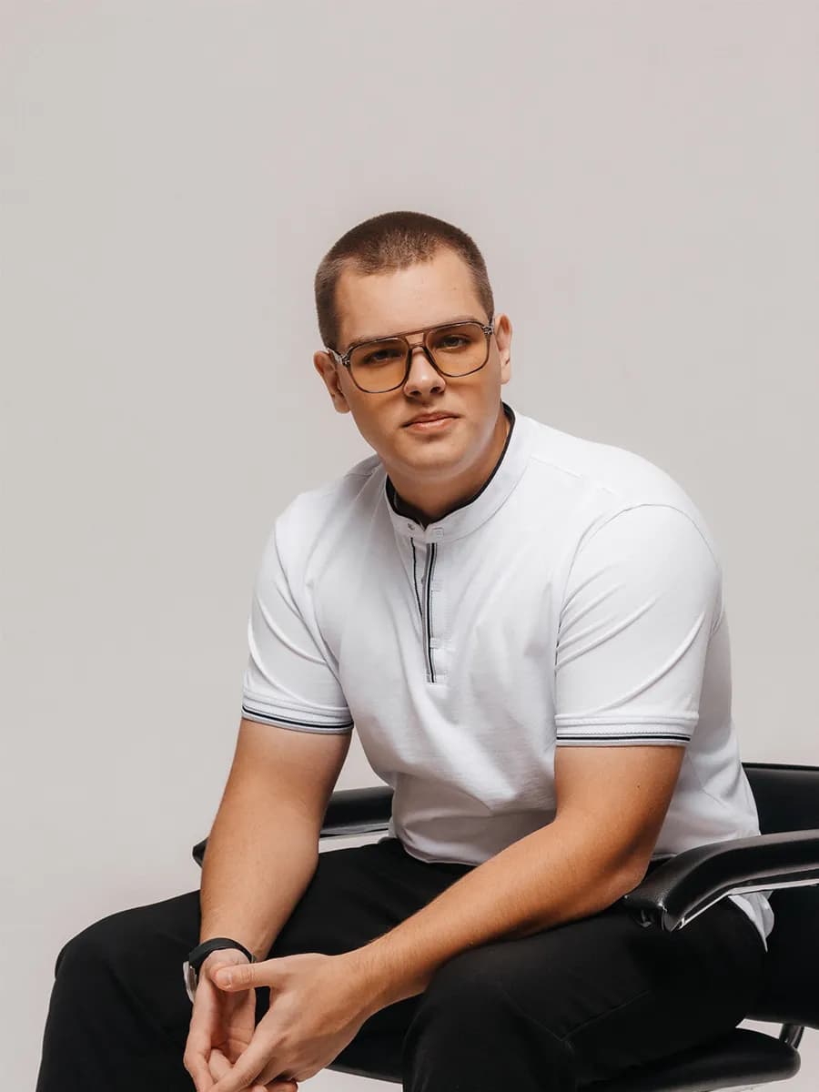 Футболка поло с коротким рукавом - фото 1