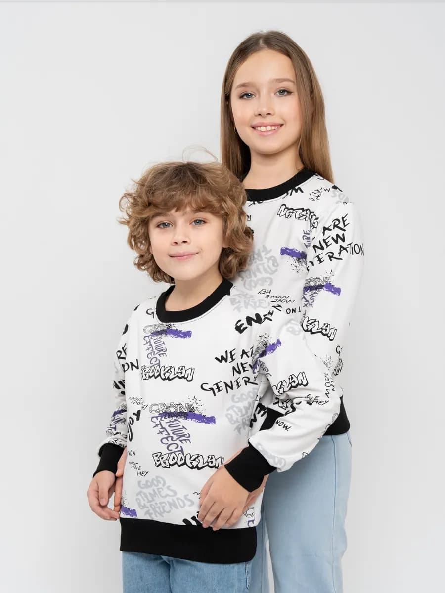 Свитшот детский с принтом
