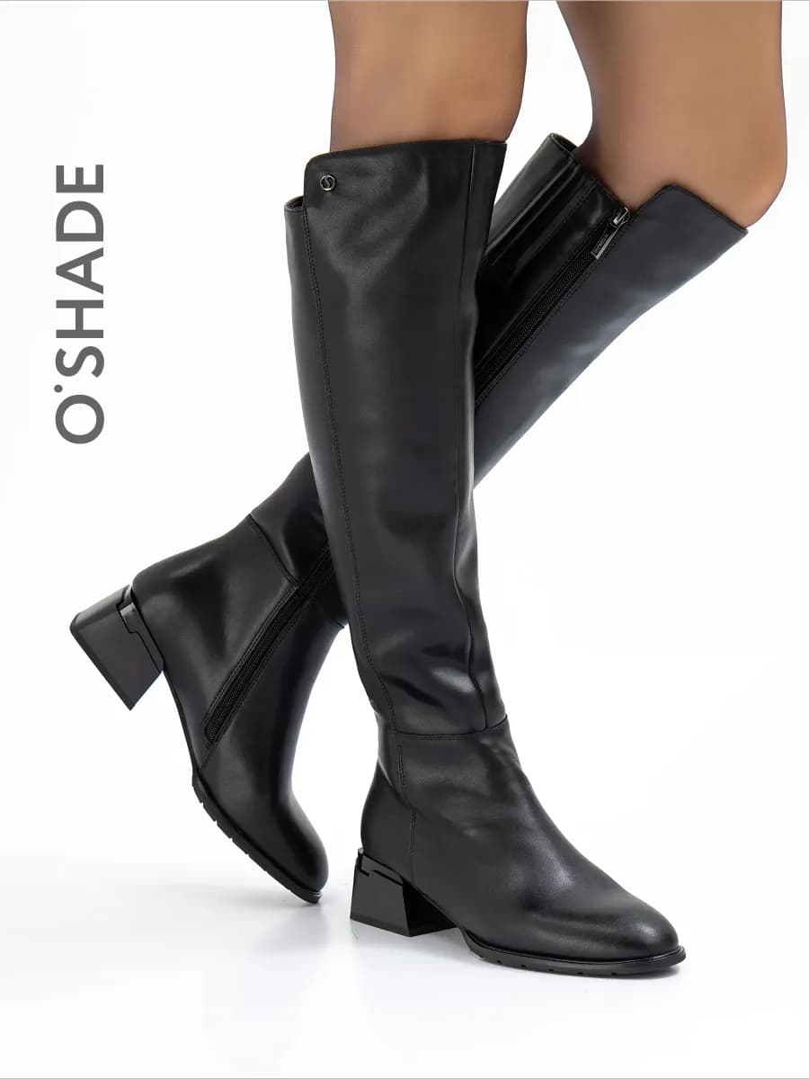 Сапоги высокие женские демисезонные