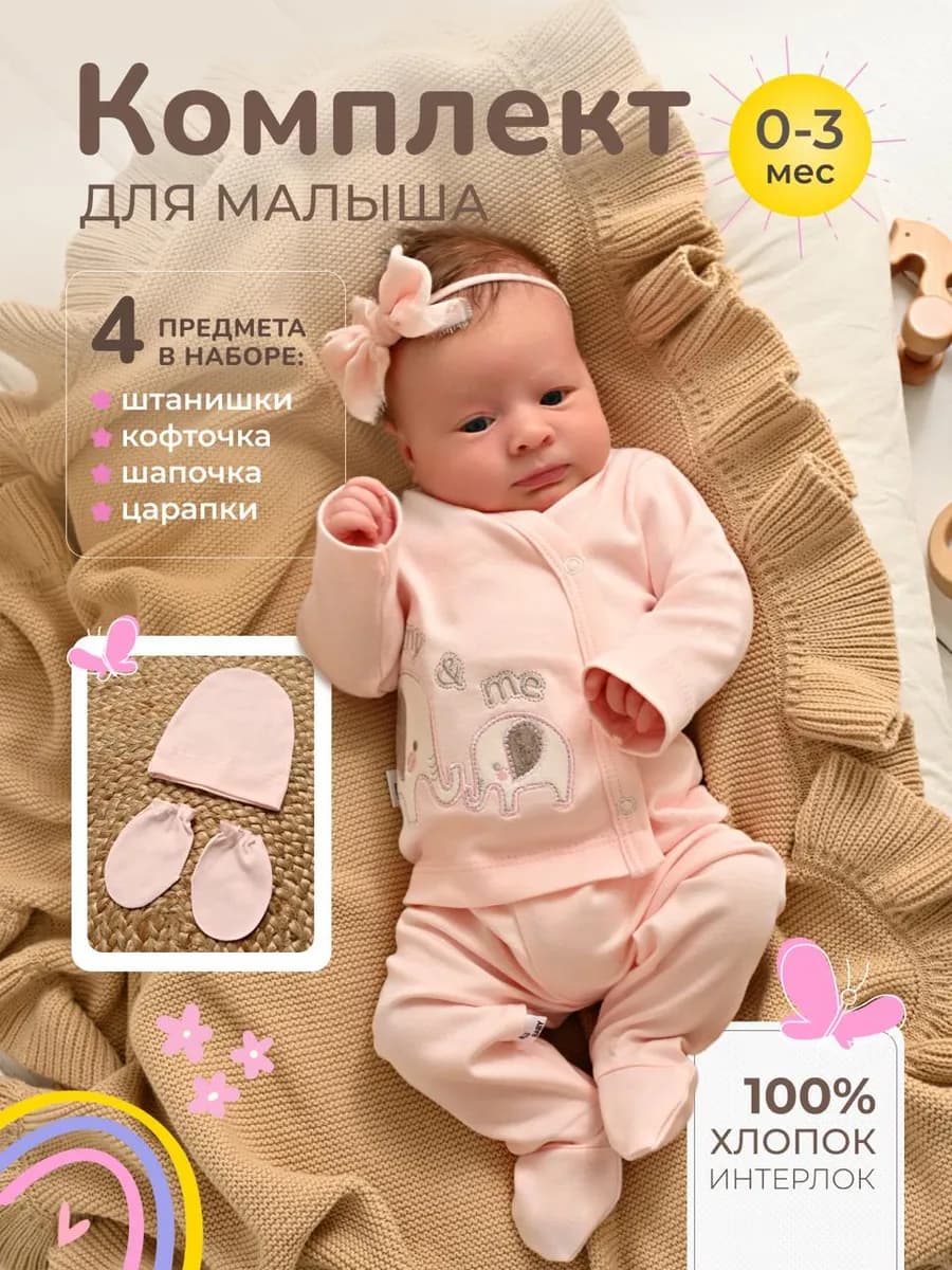 Комплект одежды для новорожденных