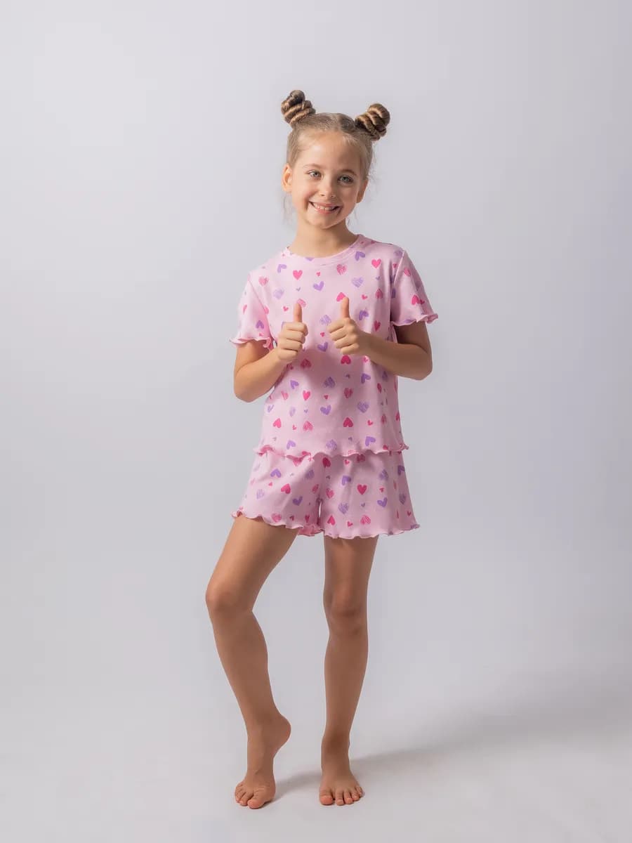 Пижама детская с шортами