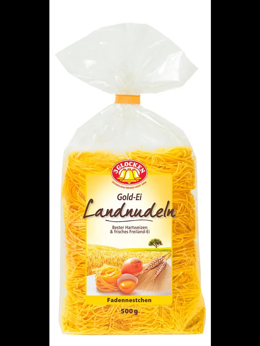 Макароны Gold-Ei Landnudeln гнезда, 500г