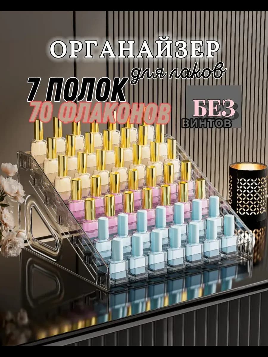 Органайзер для лаков для ногтей