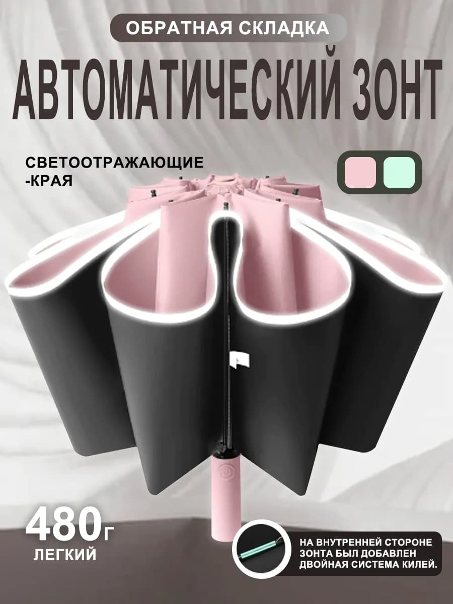 Зонт автомат антиветер