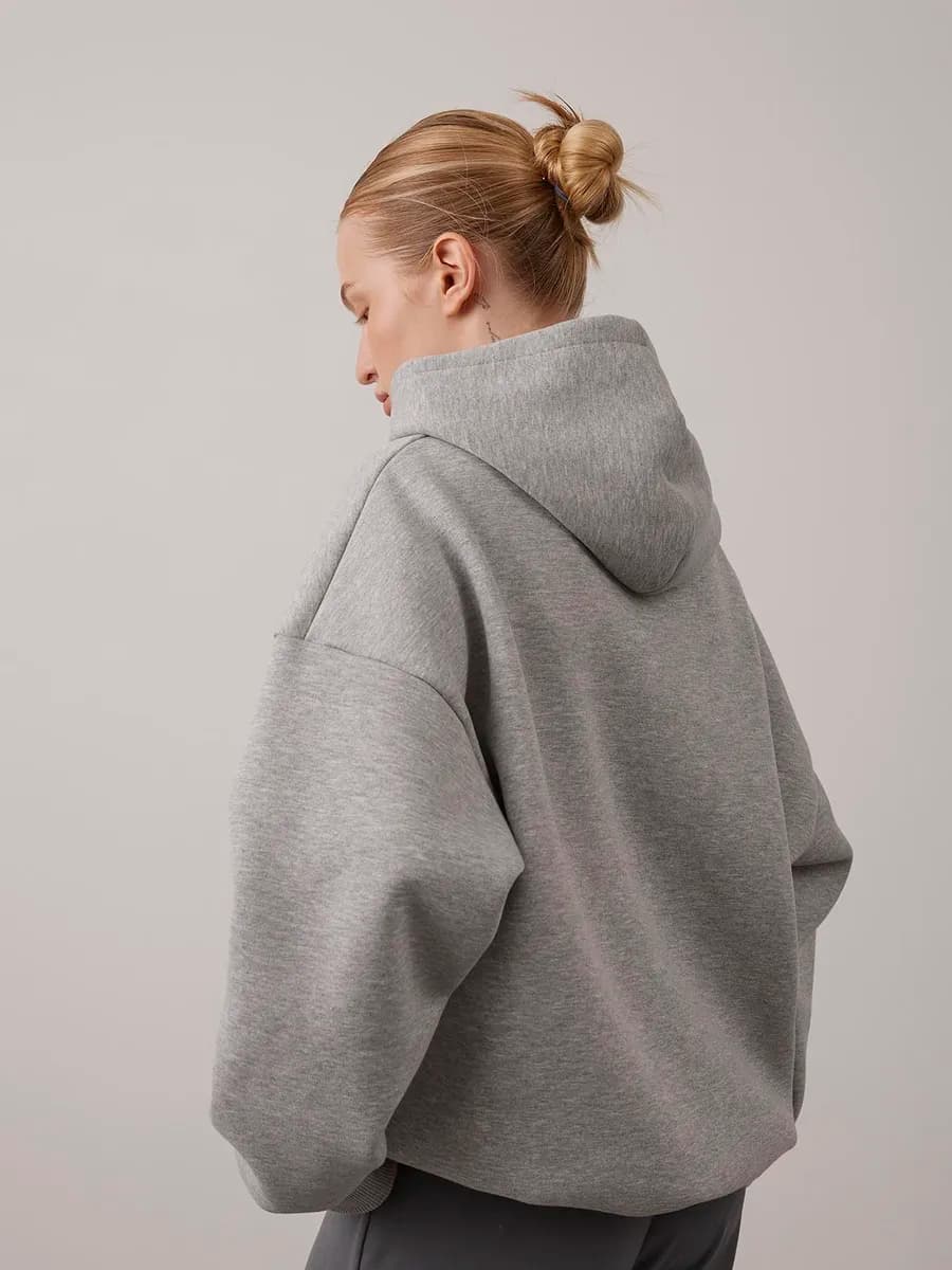 Худи оверсайз с начесом