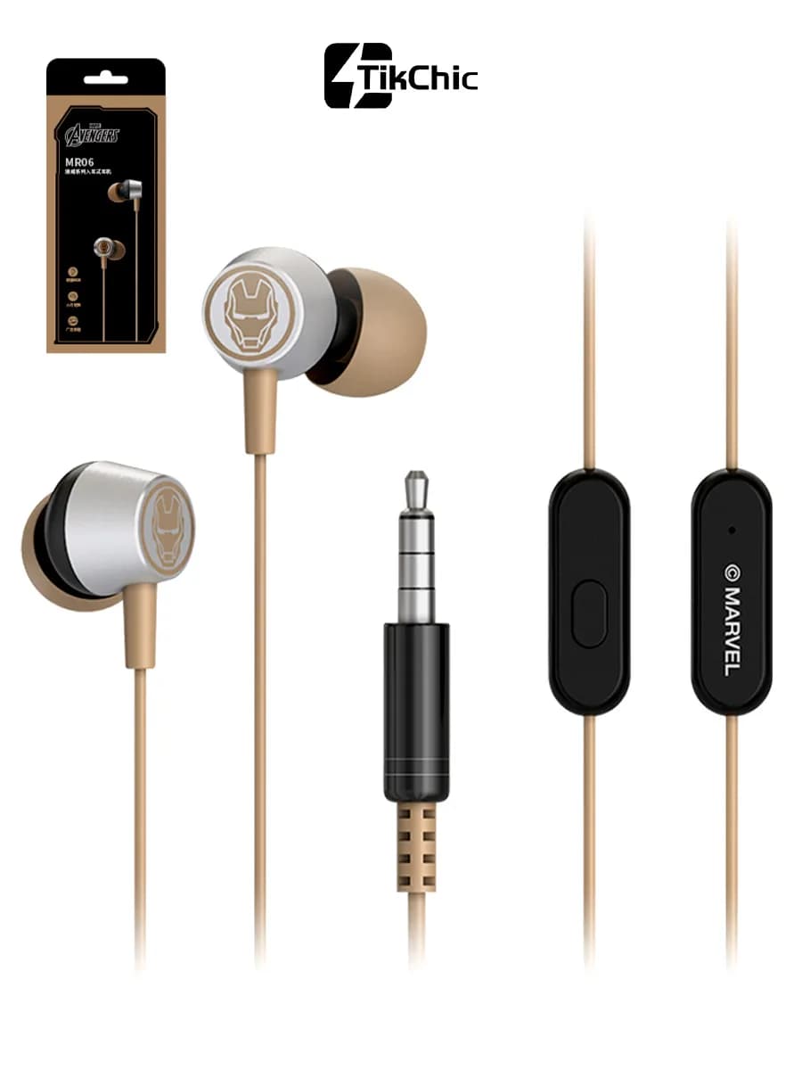 Наушники проводные с микрофоном MR06 - фото 1