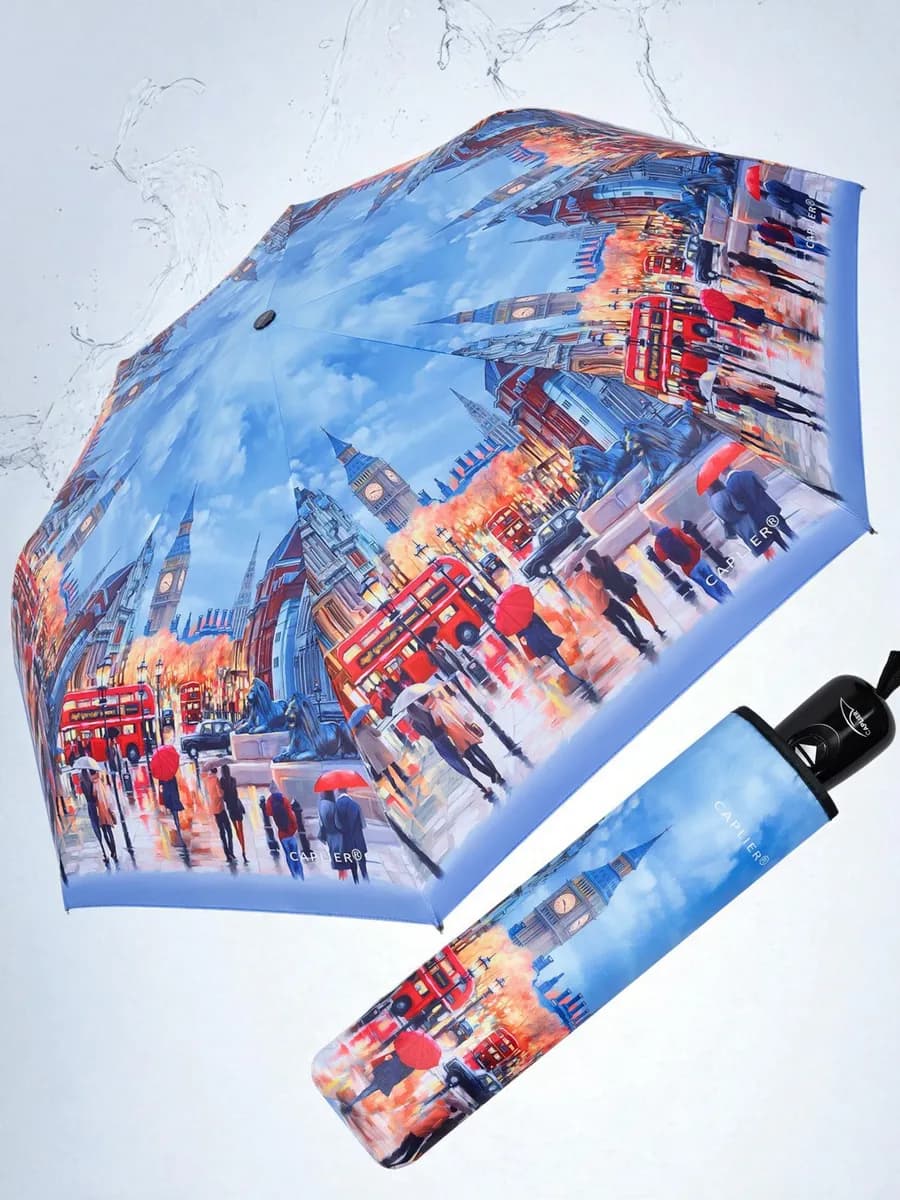 Зонт автомат легкий антиветер