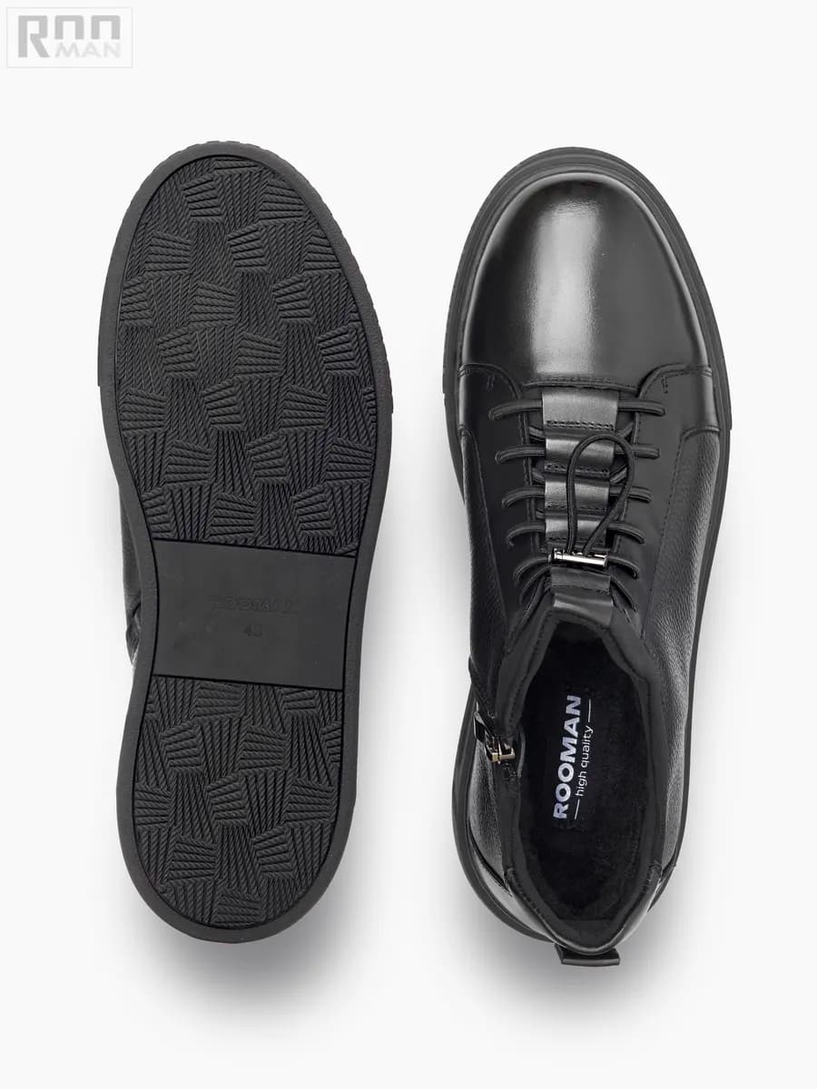 Ботинки зимние кожаные