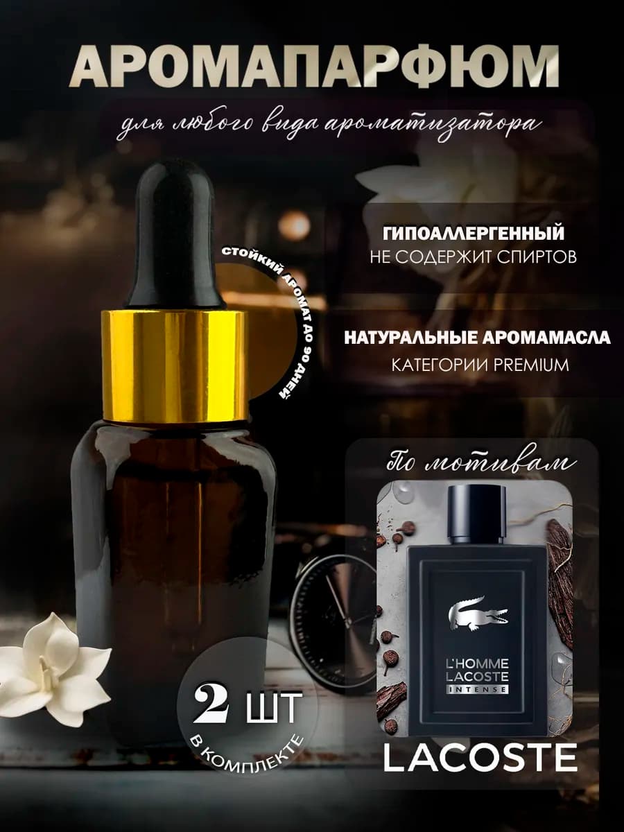 Заправка ароматизатор в машину Crocodile 2 штуки