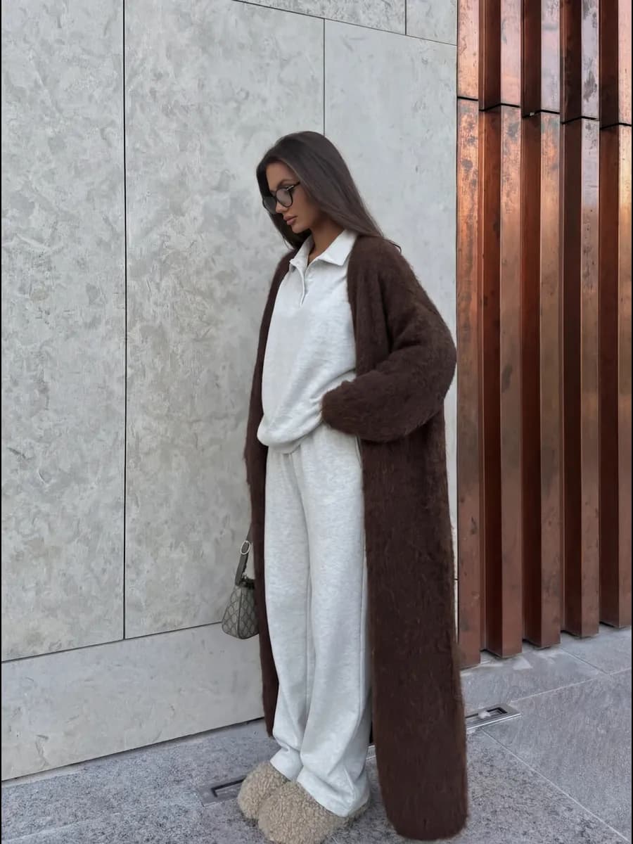 Спортивный костюм оверсайз без начеса