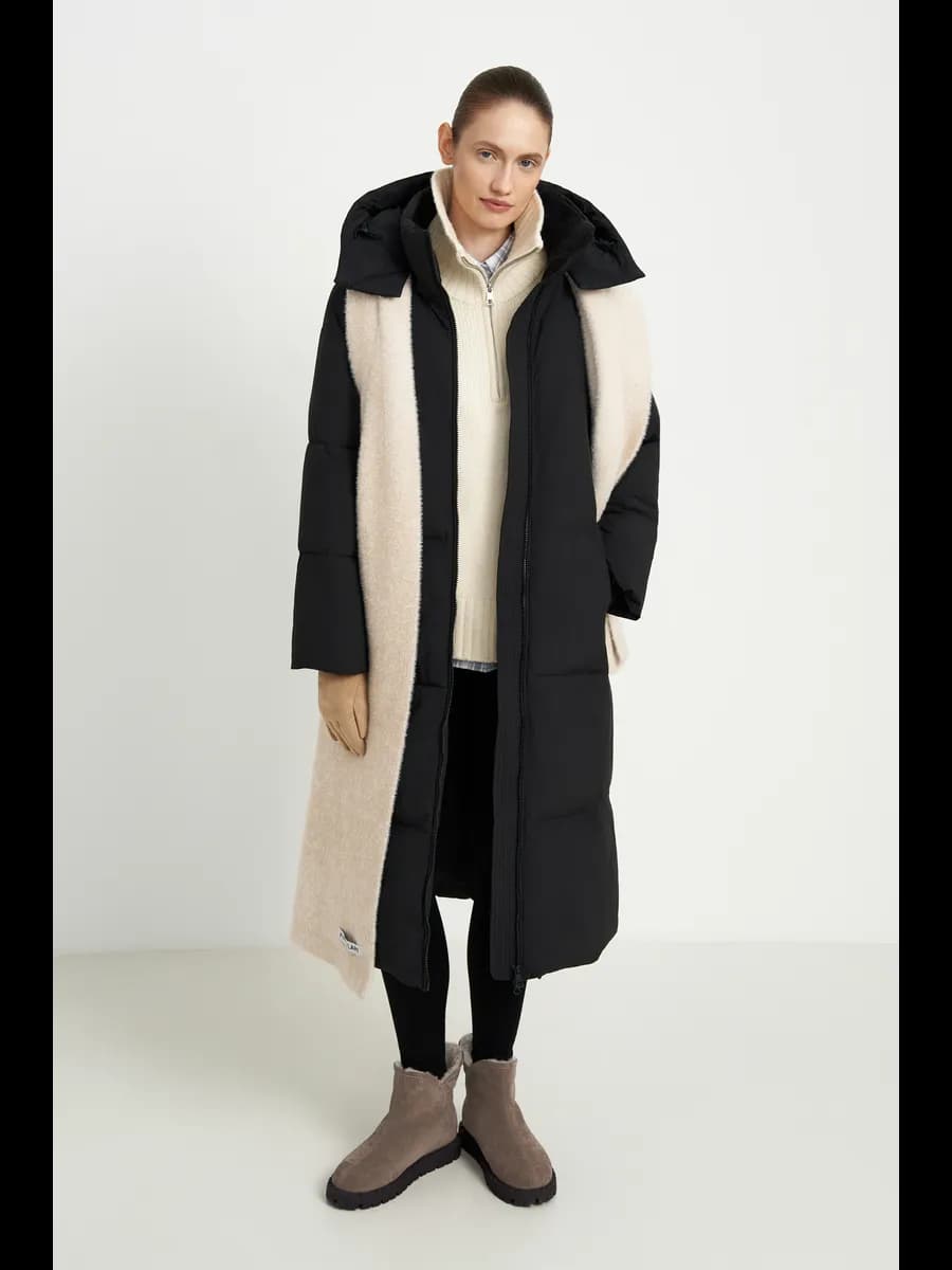 Пальто стеганое на молнии