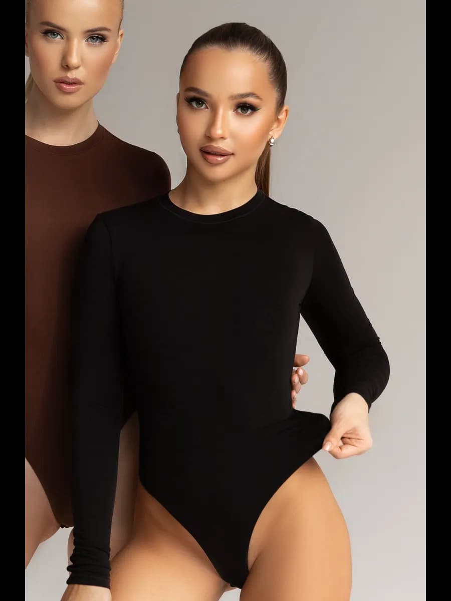 Боди с длинным рукавом корректирующее, скимс