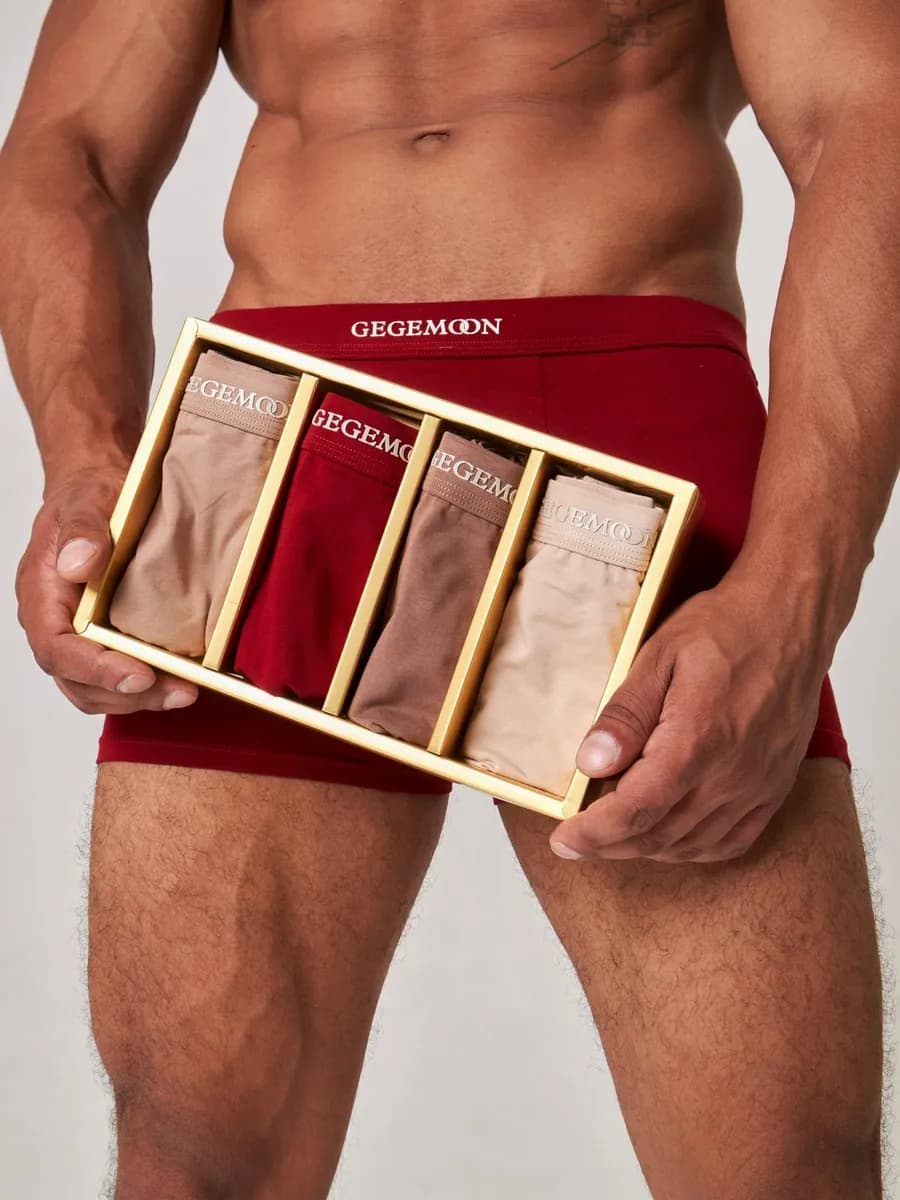 Трусы мужские боксеры набор 4 шт