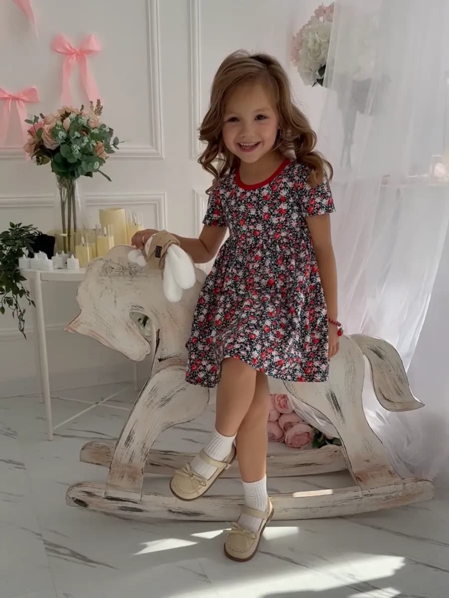 Платье в садик