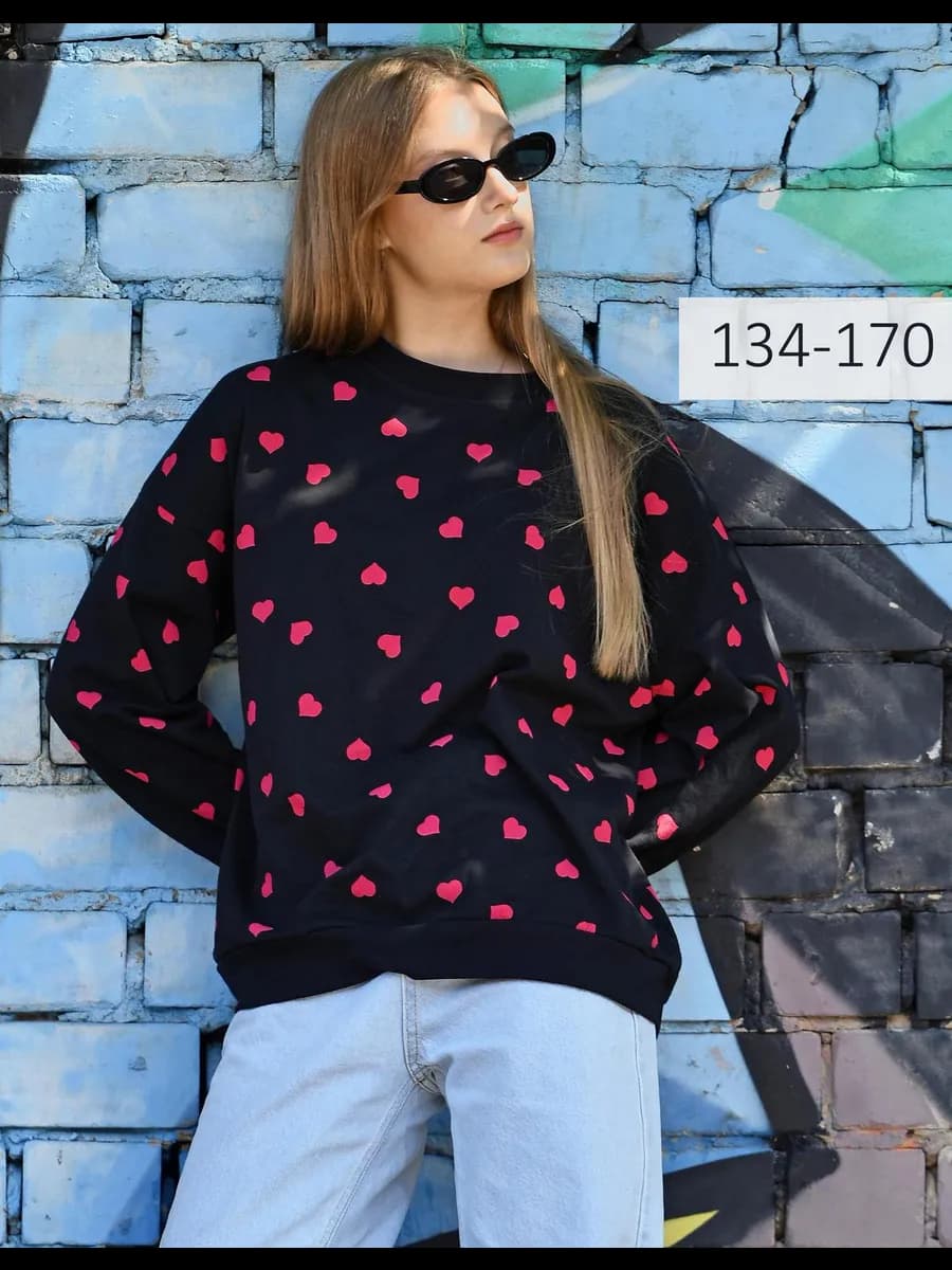 Свитшот оверсайз - фото 1