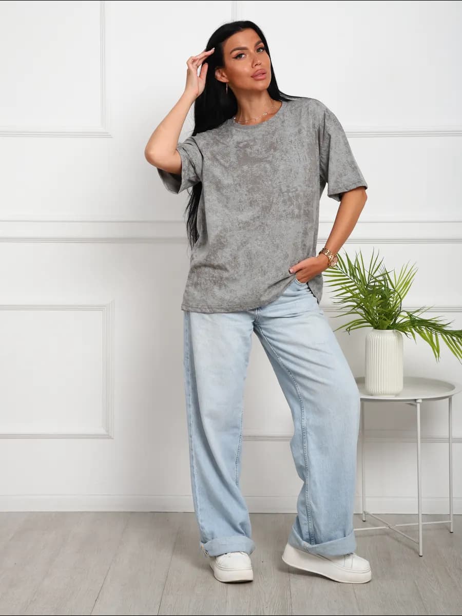 Футболка оверсайз варенка большие размеры