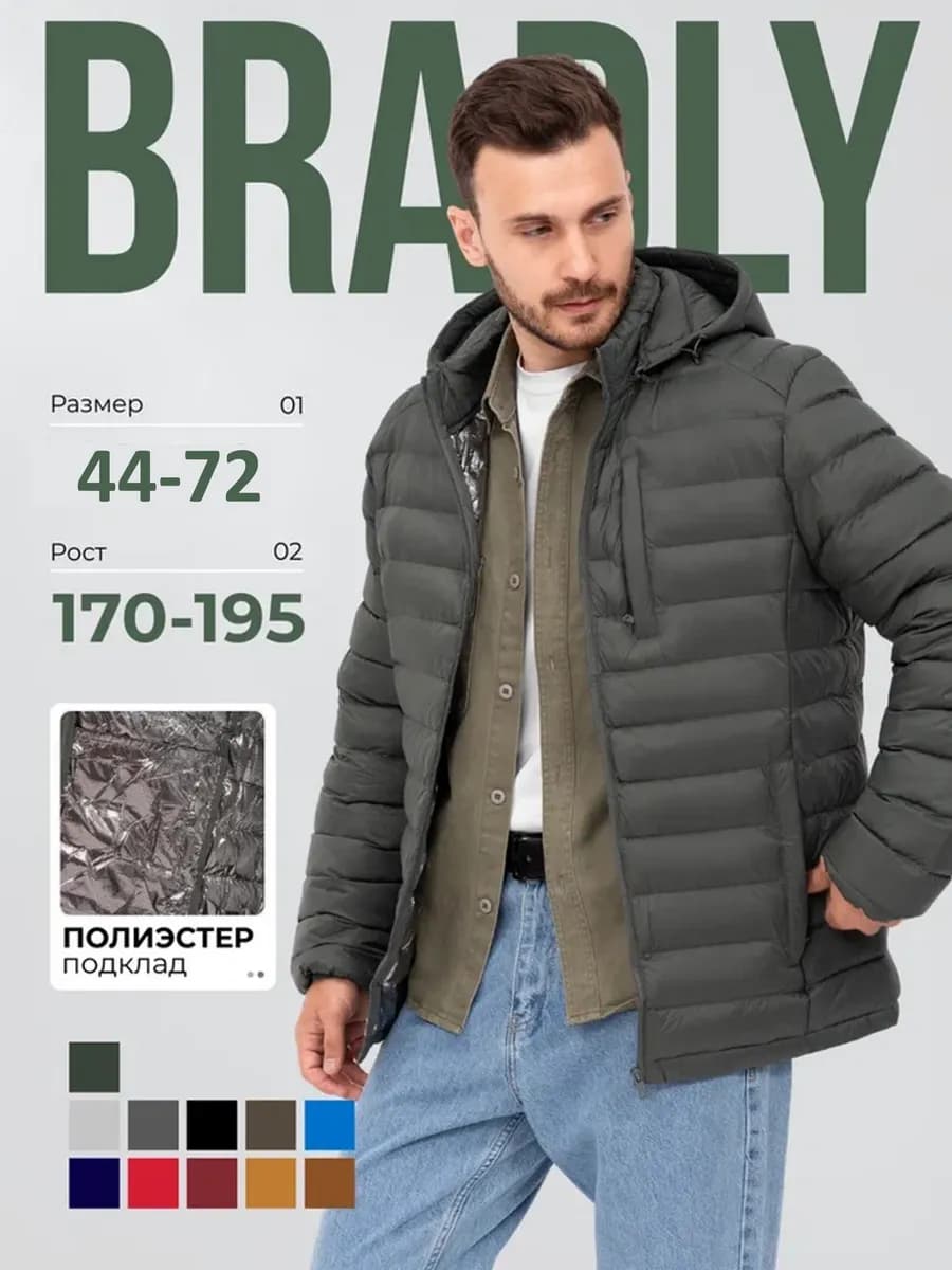 Куртка стеганая демисезонная