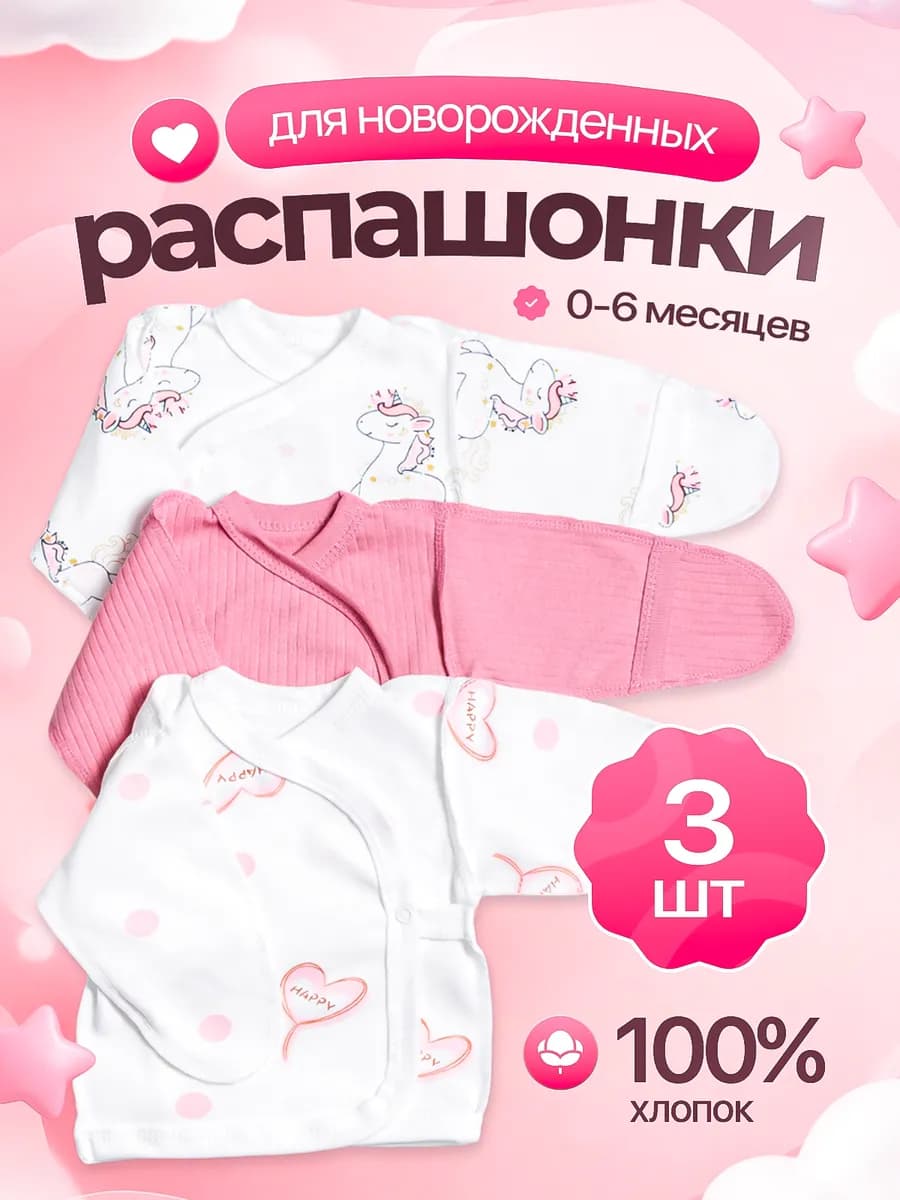 Распашонки для новорожденных