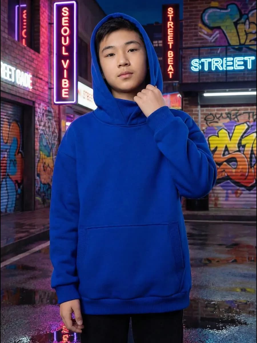 Худи с капюшоном футер начес