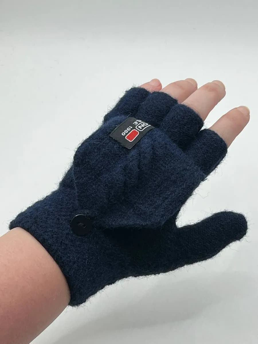 Митенки варежки перчатки детские - фото 1