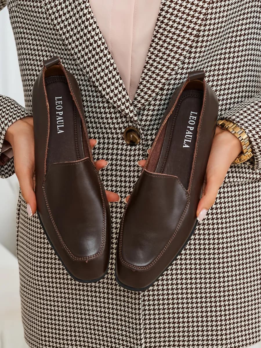 Лоферы натуральная кожа