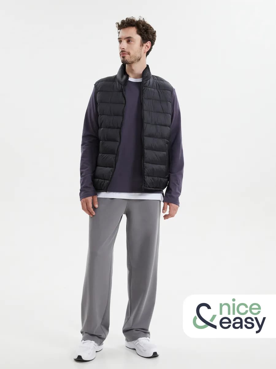 Мужские трикотажные брюки из хлопка