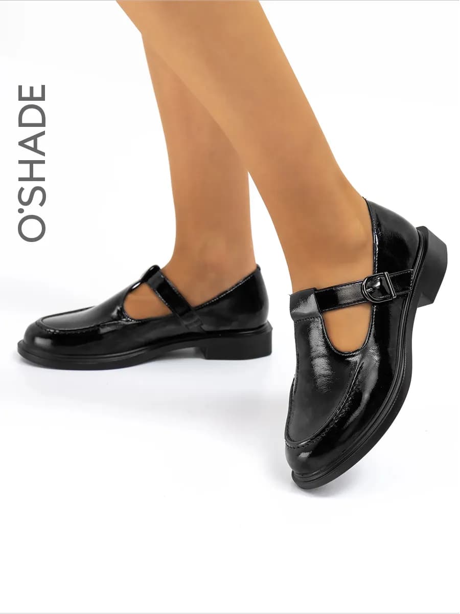 O'SHADE Туфли мери джейн на низком каблуке