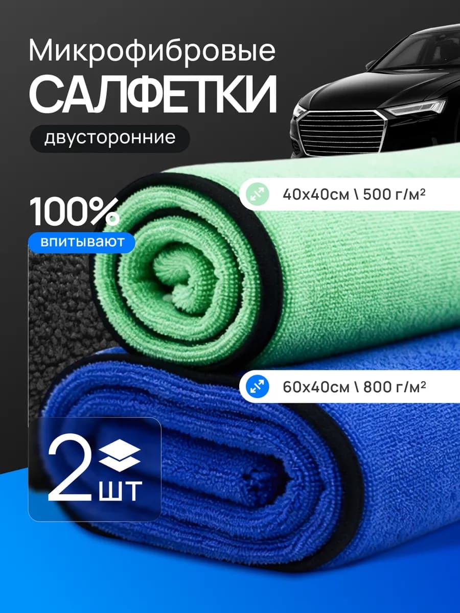 салфетки из микрофибры для авто