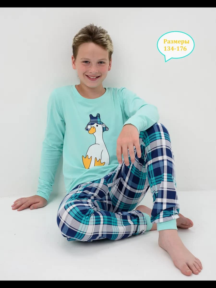 Пижама со штанами для подростка
