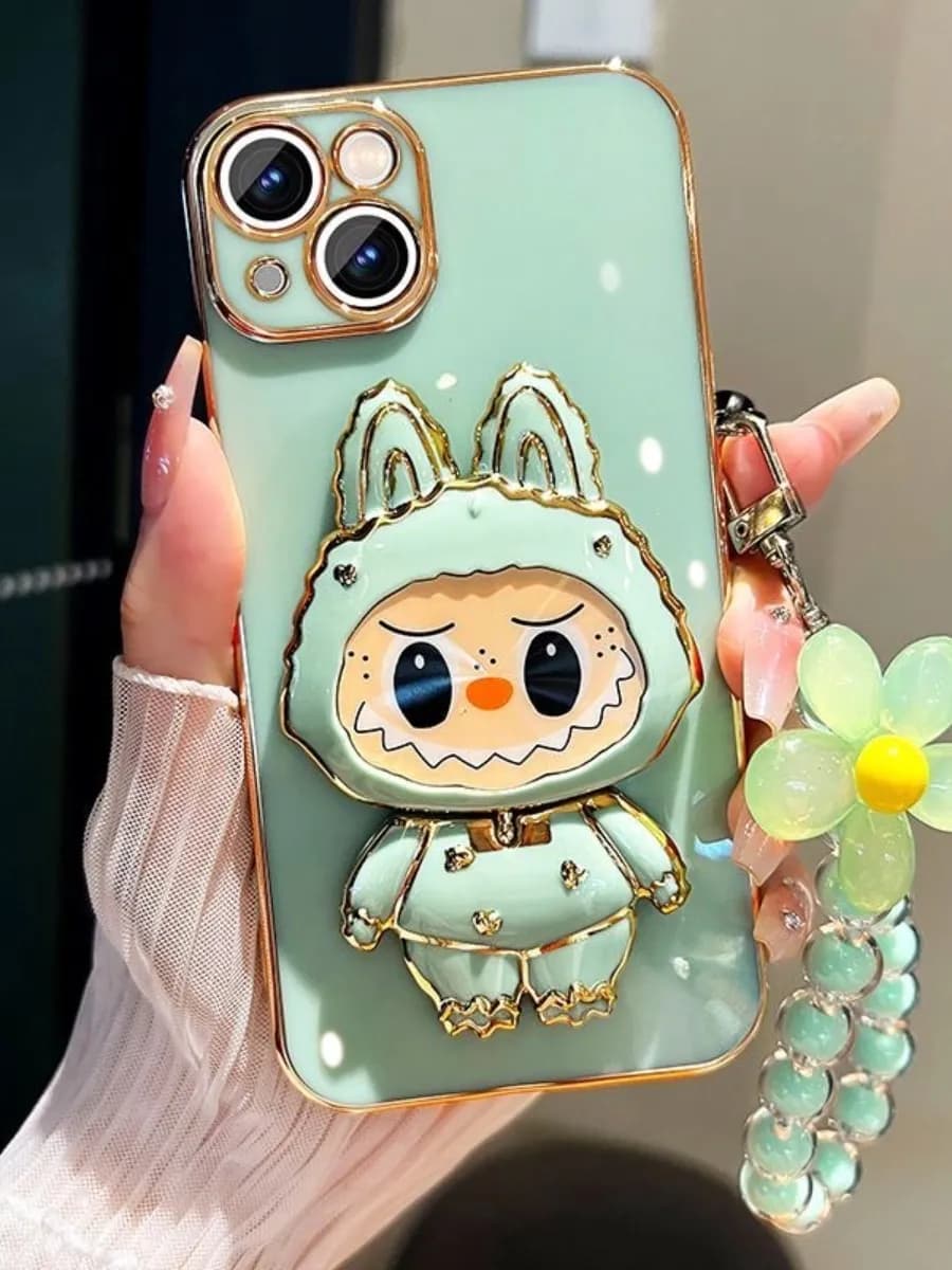 Новогодный подарок Лабубу держатель-аксесуар для телефона