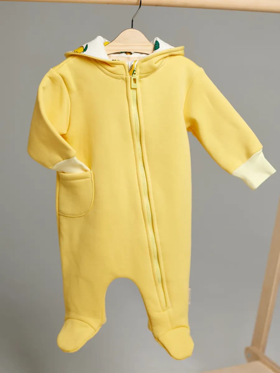 Флисовый комбинезон для новорожденных