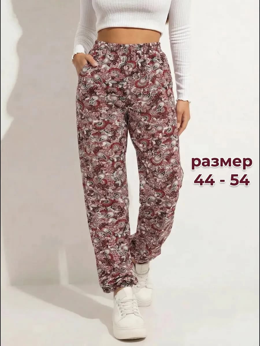 Штаны домашние летние на резинке