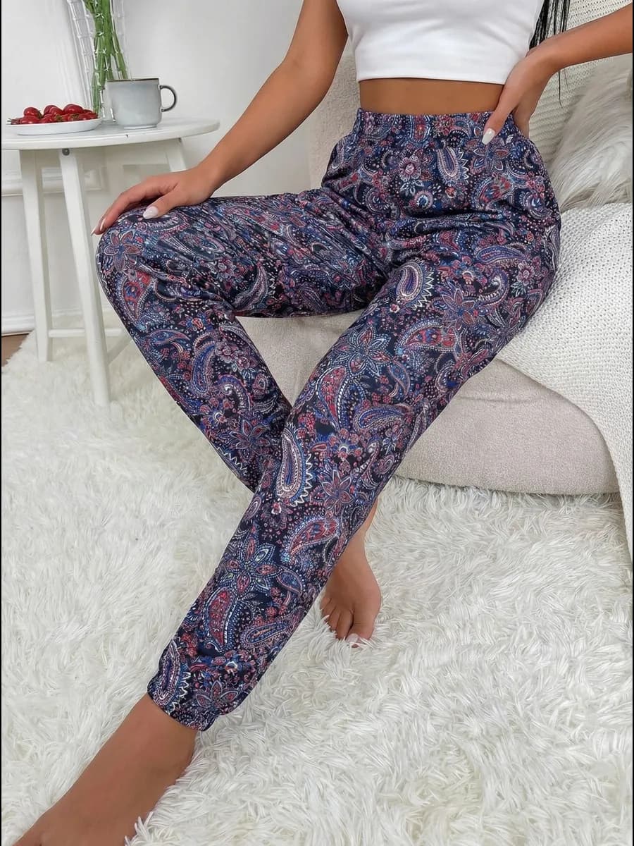 Штаны домашние летние на резинке