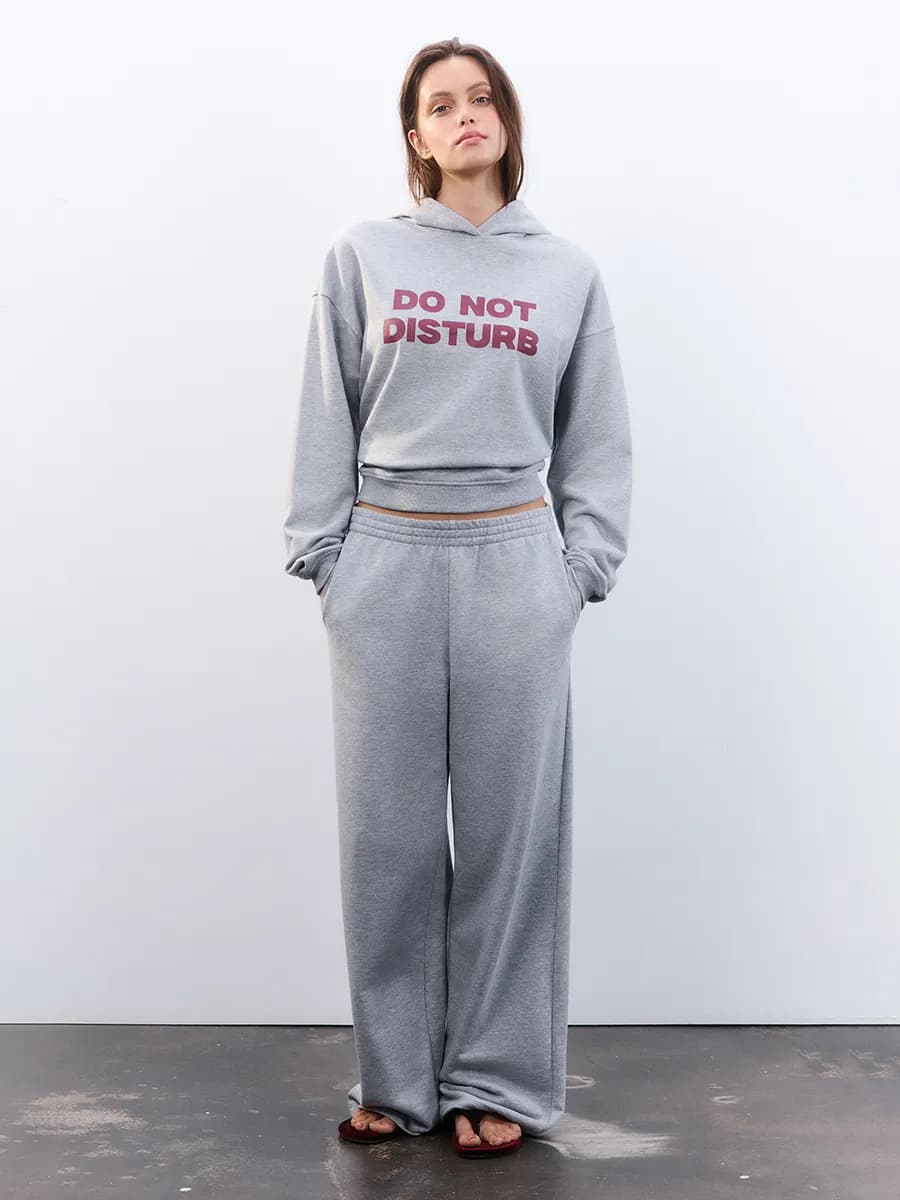 Брюки домашние из футера