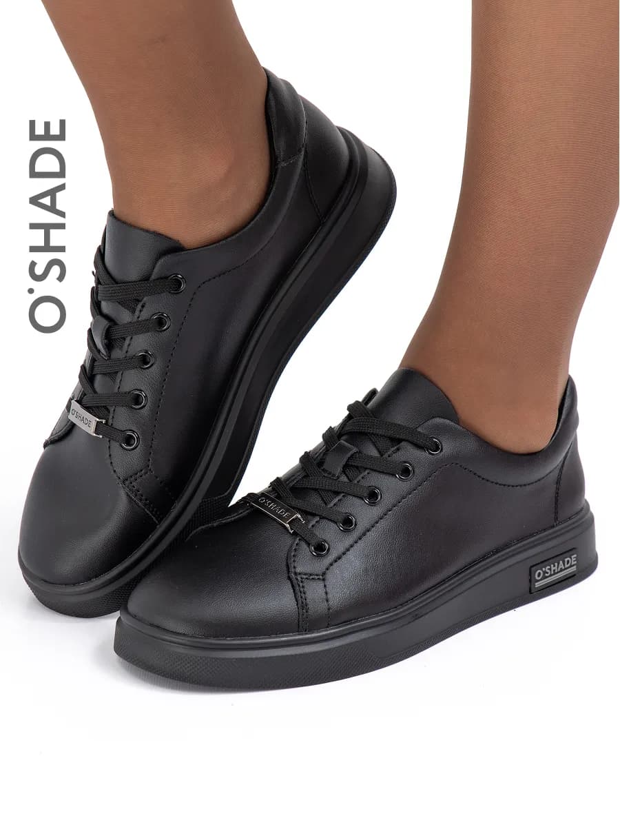 Кеды черные женские