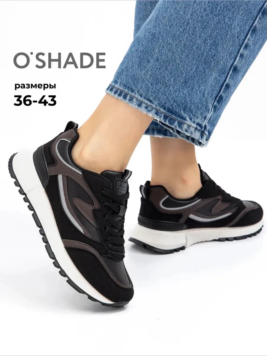 O'SHADE Кроссовки женские черные