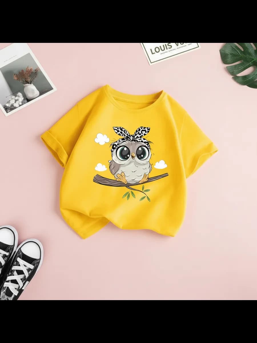 Футболка детская с принтом - фото 1