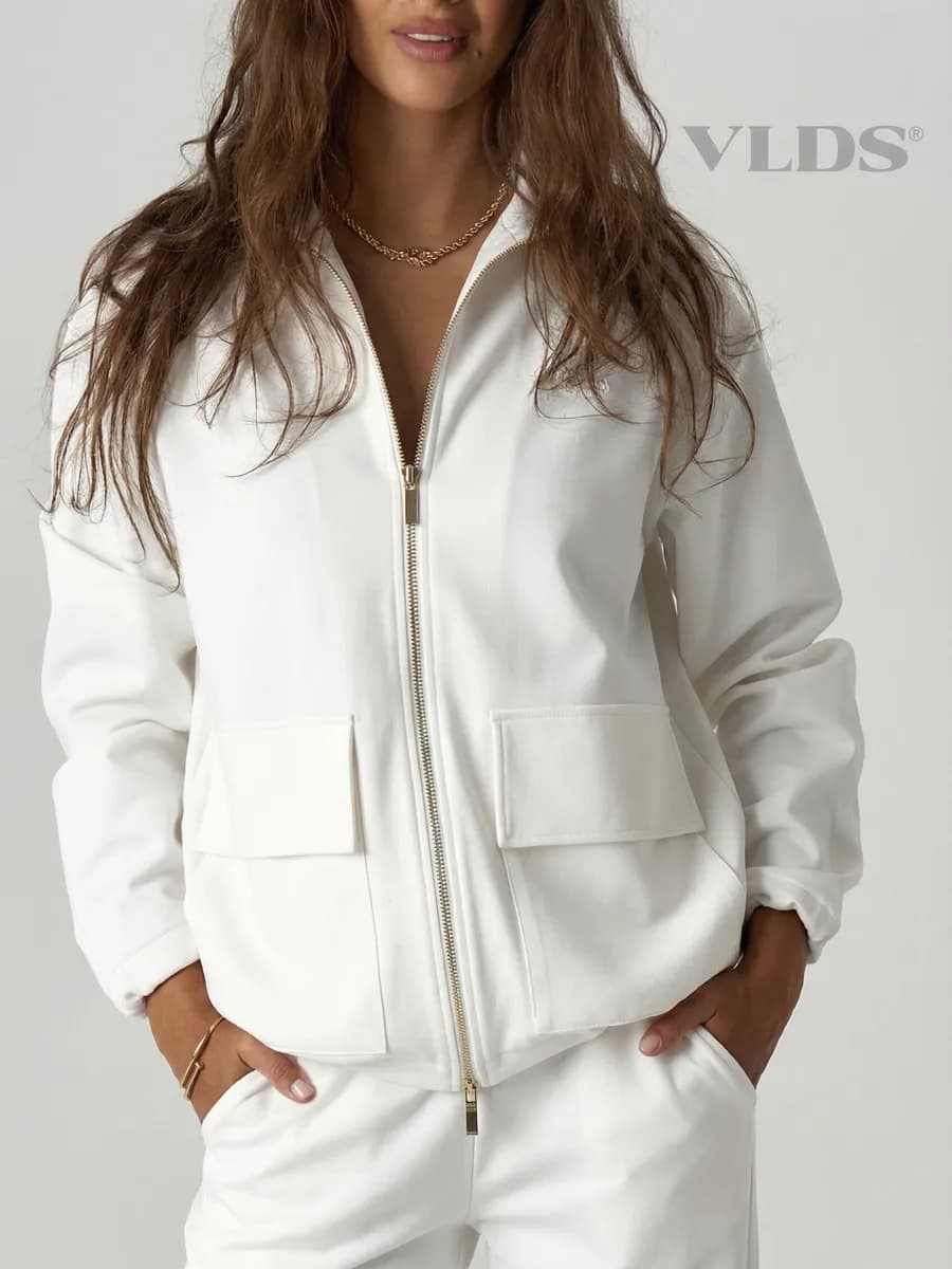 Спортивный костюм на молнии брючный