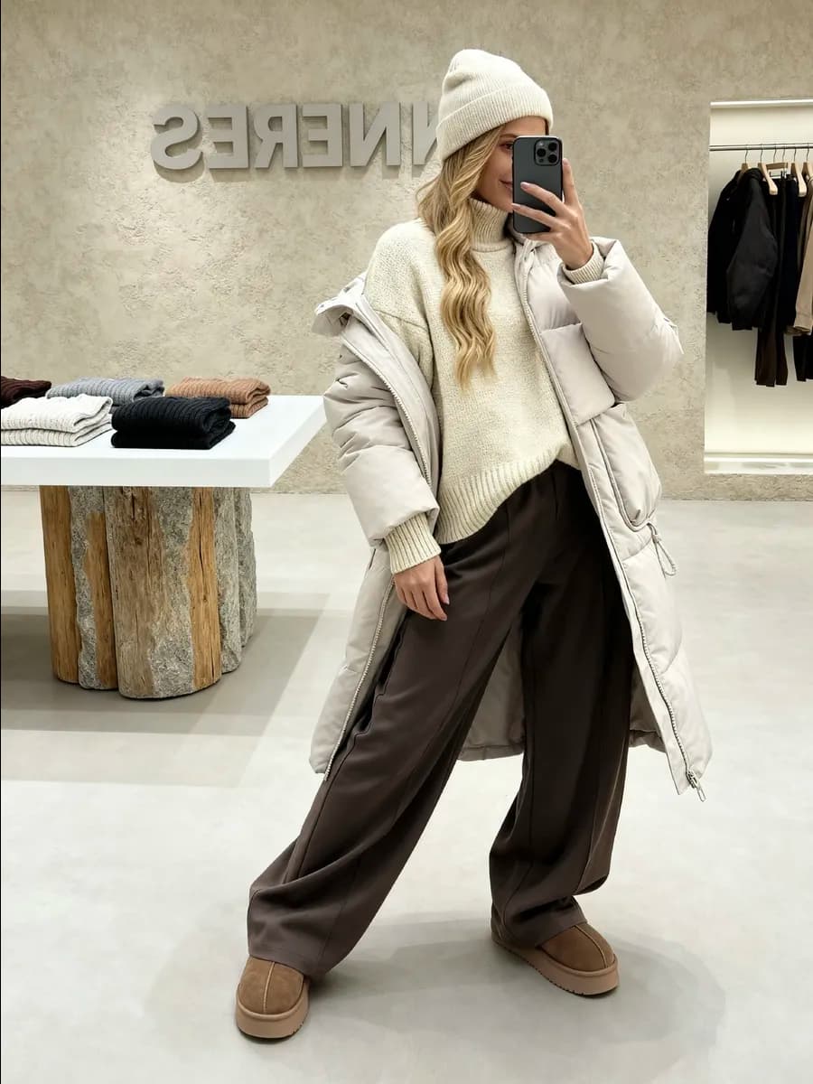 Куртка весенняя женская длинная с капюшоном оверсайз