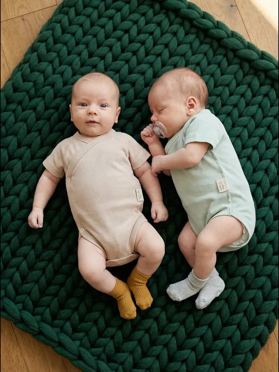 Боди для новорожденных короткий рукав - фото 1