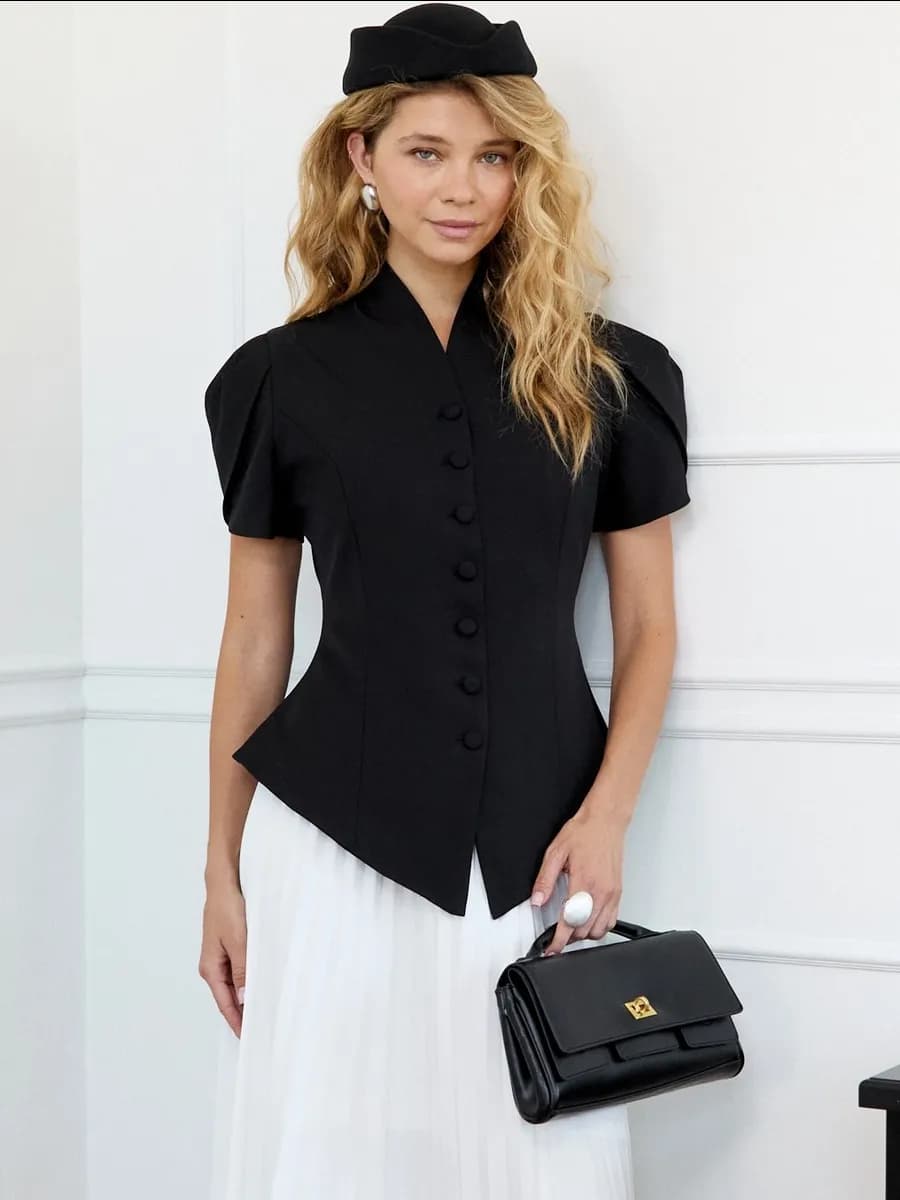 Жакет приталенный женский