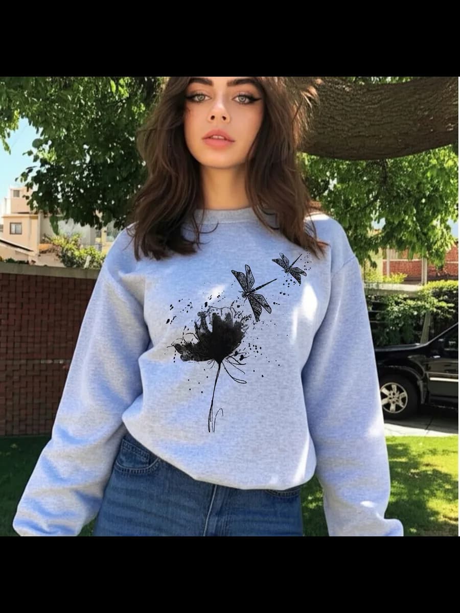 Свитшот легкий без начеса